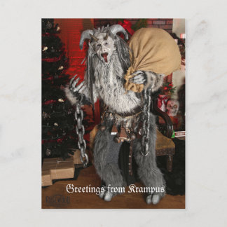 PNW Krampus Postcard