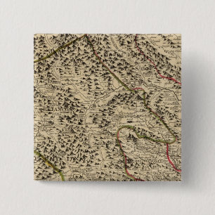 Po River Valley 15 Cm Square Badge