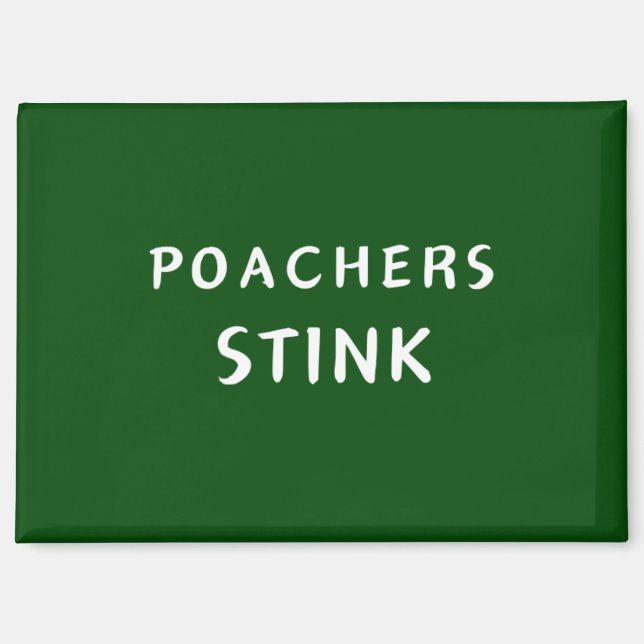 Poachers Sting - magnet (Front)