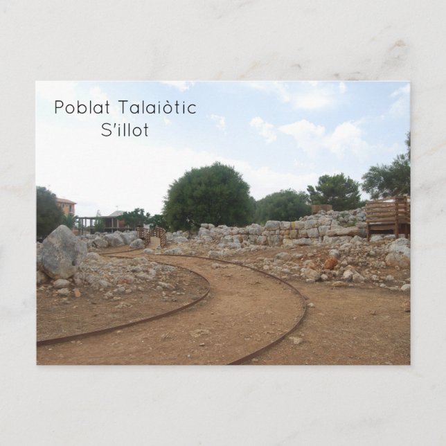 Poblat Talaiòtic S'illot Postcard (Front)