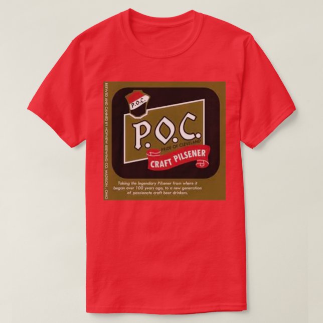 POC Beer T T-Shirt (Design Front)