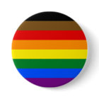 POC Inclusive LGBTQ+ Pride Button