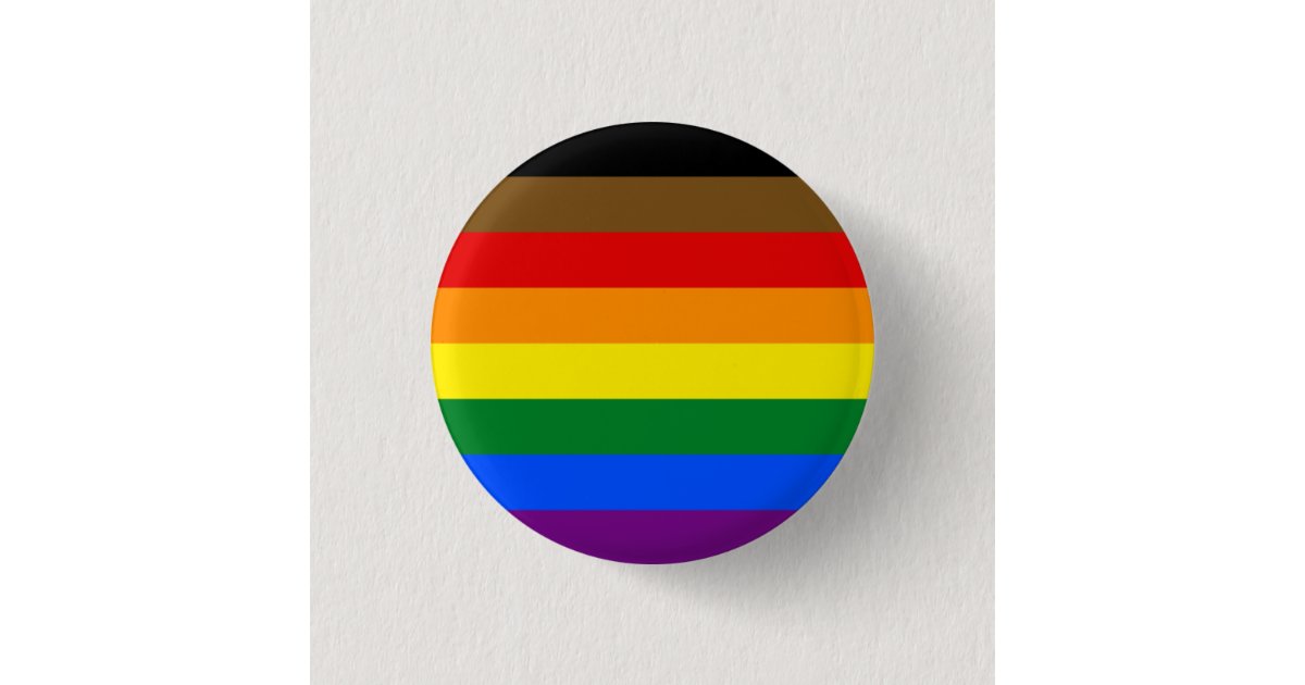 Poc Inclusive Lgbtq Pride Button Zazzle