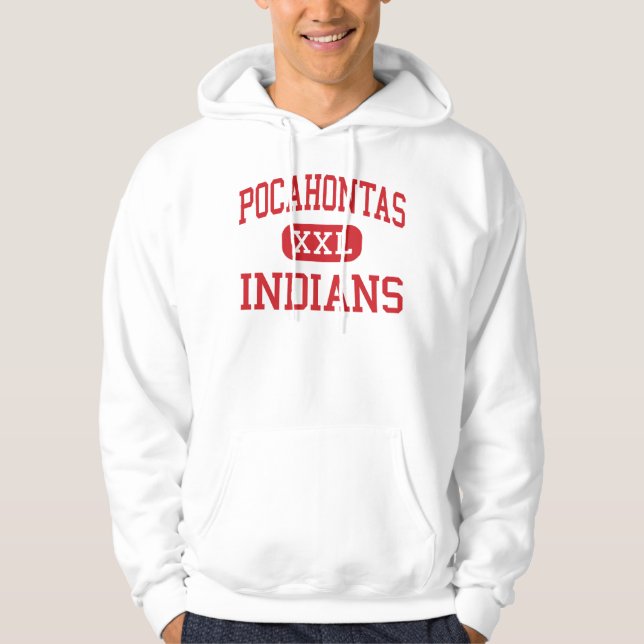 Pocahontas - Indians - Area - Pocahontas Iowa Hoodie (Front)