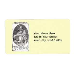 Pocahontas Shipping Labels