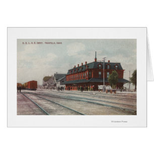 Pocatello, ID - Trains & People Around Train