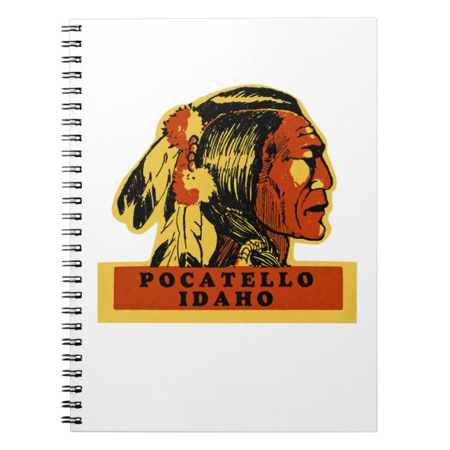 Pocatello Idaho Notebook (Front)