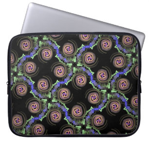Pochette protectrice pour ordinateur rose vert laptop sleeve