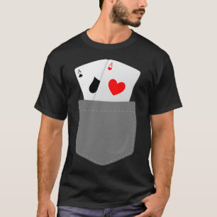 Pocket Aces Fau Pocket Aces Poker Gift T-Shirt