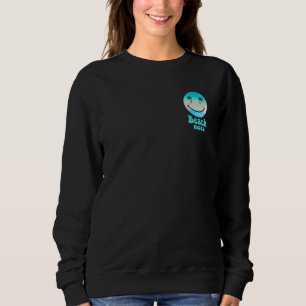 Pocket Beach Mode Smiling Face Summer Happy Smile Sweatshirt