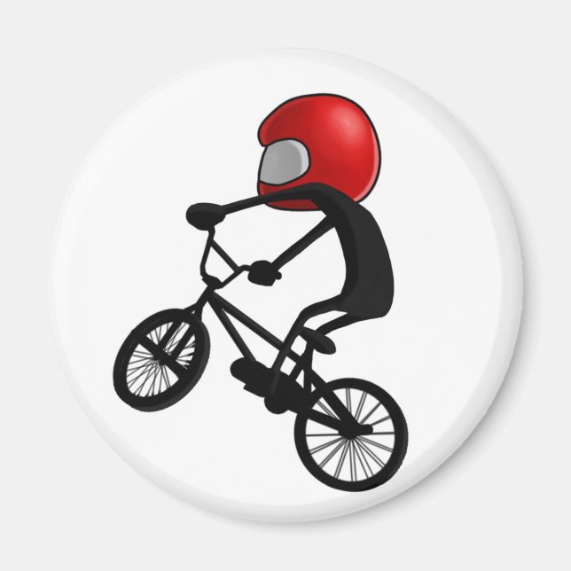 Pocket BMX Pose Magnet (Front)