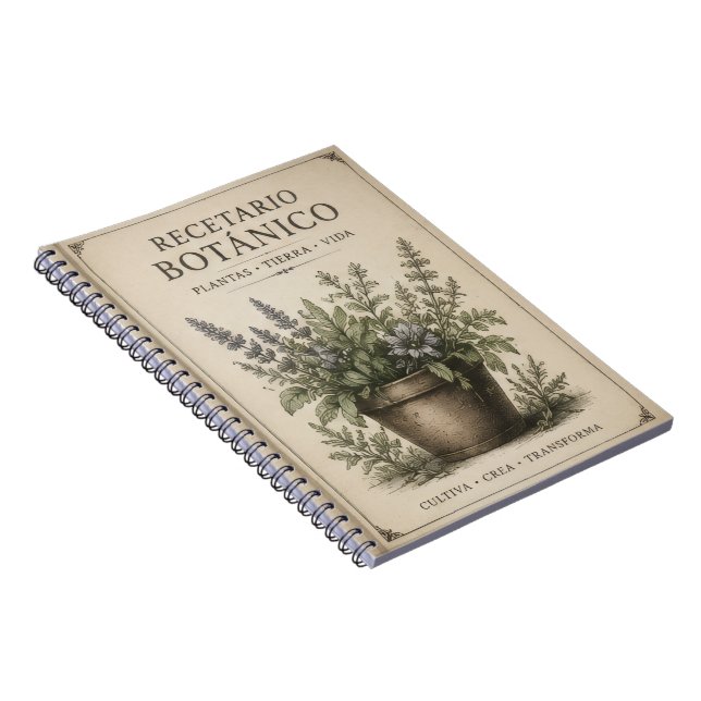 pocket botanical notebook (Right Side)