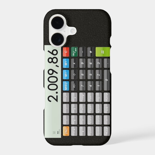 Pocket calculator App (Back)