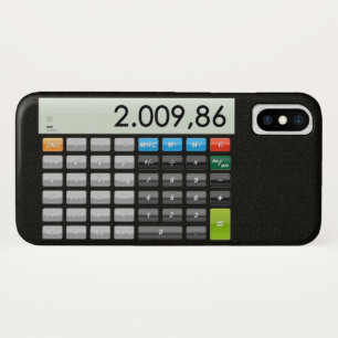Pocket calculator App iPhone X Case