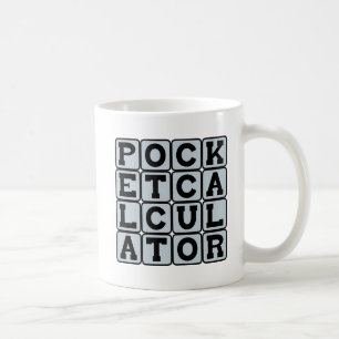 Pocket Calculator, Math Tool Coffee Mug