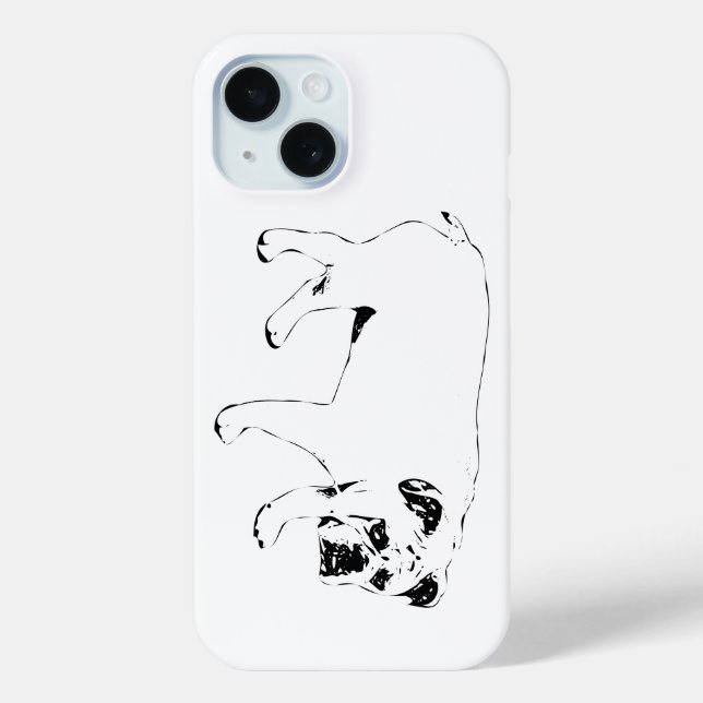 Pocket Calm, Dog Art Case (Back)