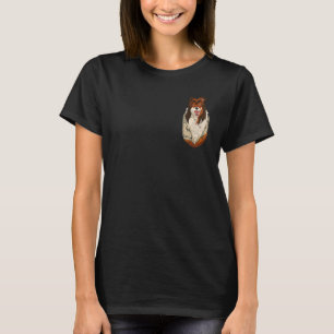 Pocket Dog Collie Animal Dog Owner Rough Collie T-Shirt