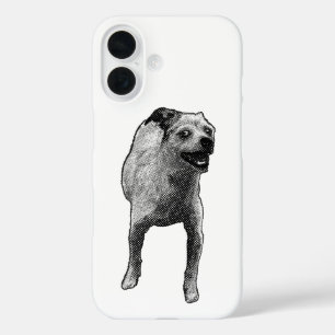 Pocket Dots, Puppy Smile iPhone 16 Case
