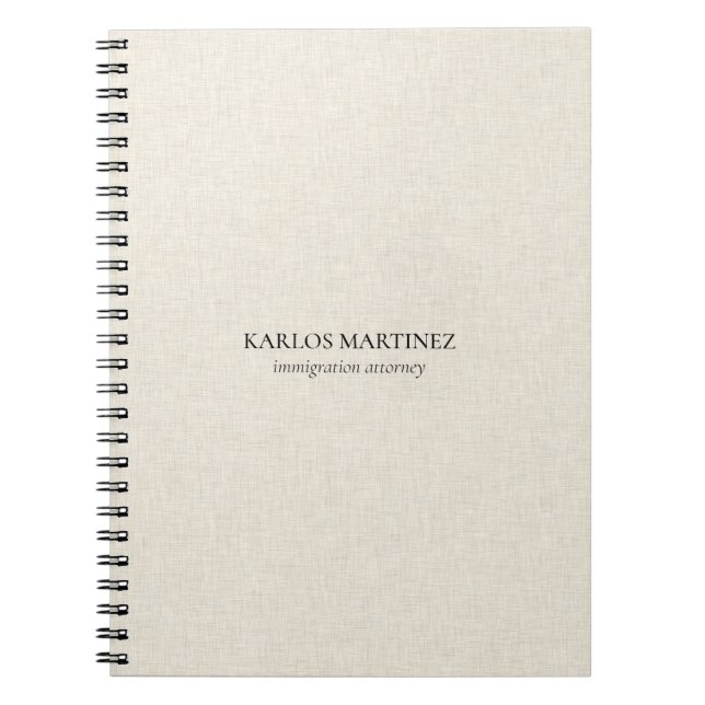 Pocket Folder Notebook (Front)