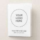 Pocket Folders Upload Company Logo Here Add Text