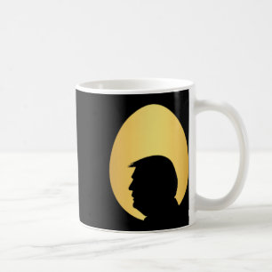 Pocket Golden Egg Hunt Trump 45 47 Silhouette Happ Coffee Mug