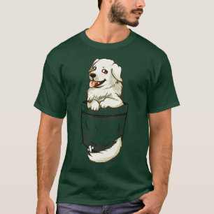 Pocket Great Pyrenees Dog T-Shirt