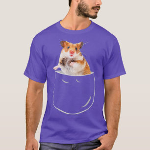 Pocket Hamster Shirt Funny Hamster In Pocket