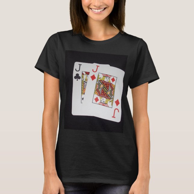 Pocket Jacks, Ladies Tshirt (Front)