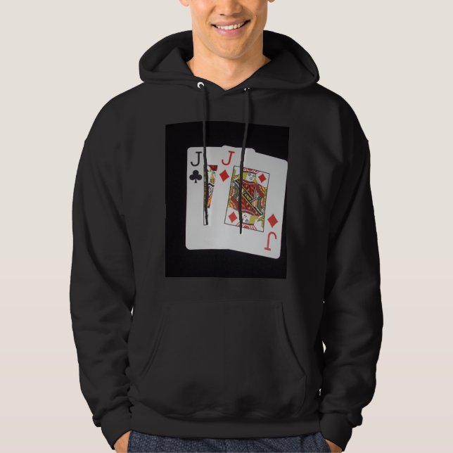 Pocket Jacks, Mens Hoodie (Front)