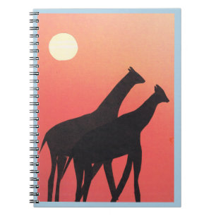 Pocket Journal with Giraffe Design