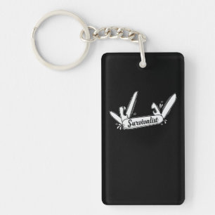 pocket knife Survivalist Survival tool Key Ring