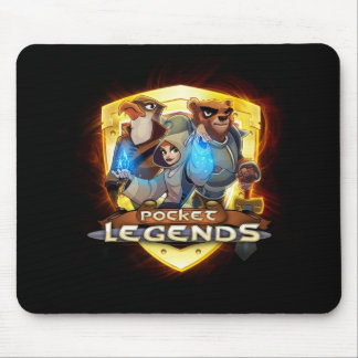 Pocket Legends Gold Logo Mousepad