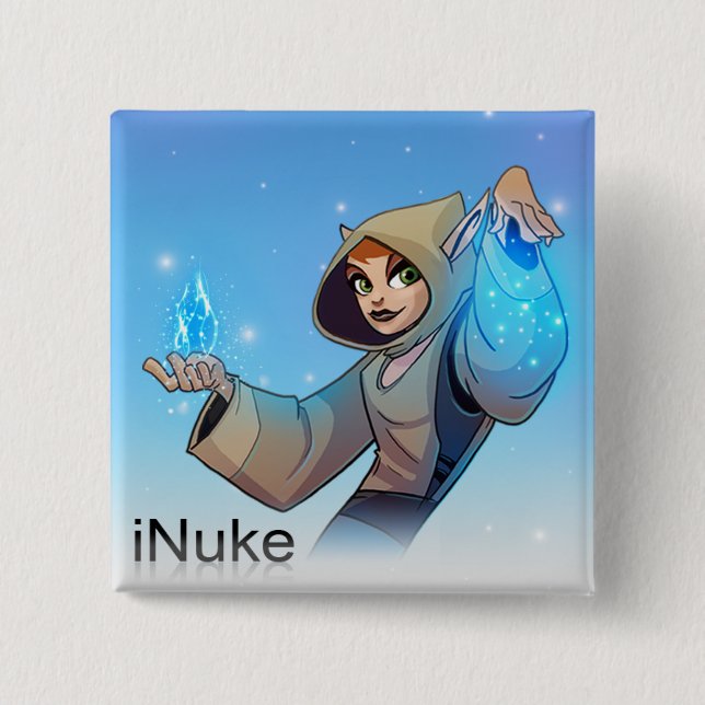 Pocket Legends iNuke Pin (Front)