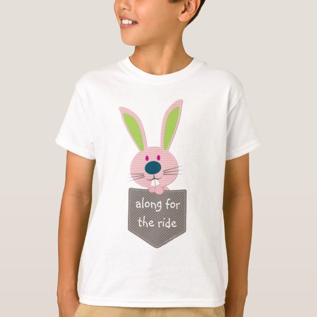 POCKET PALS :: Bunny Rabbit 1 T-Shirt (Front)