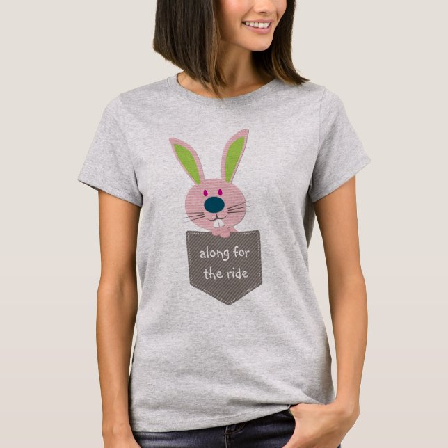 POCKET PALS :: Bunny Rabbit 1 T-Shirt (Front)
