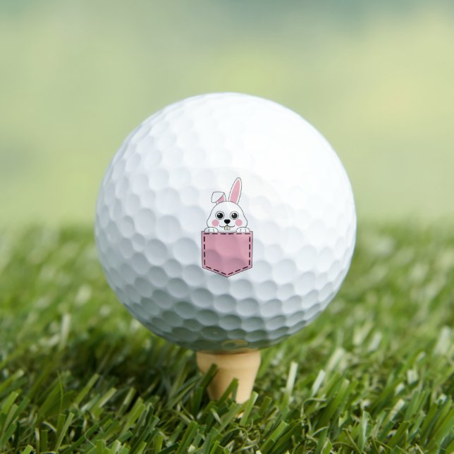 Pocket Pet Bunny Golf Balls (Insitu Tee)