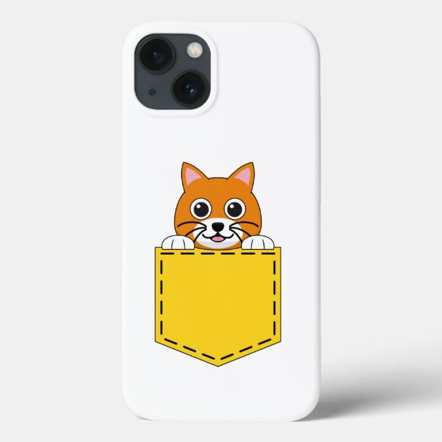 Pocket Pet Cat Case-Mate iPhone Case (Back)