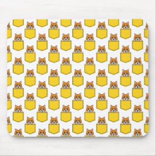 Pocket Pet Cat Pattern Mouse Pad