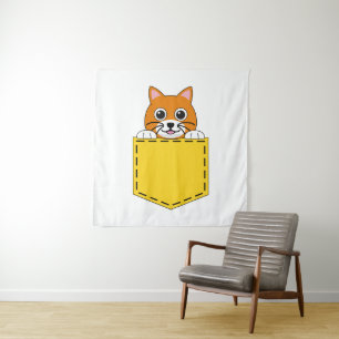 Pocket Pet Cat Tapestry