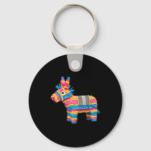 Pocket Pinata Serape Cinco De Mayo Mexican Fiesta Key Ring