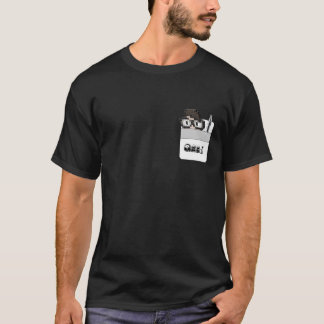 Pocket protector with a geek and a pen T-Shirt