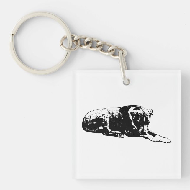Pocket Pup Rest Keychain (Front)