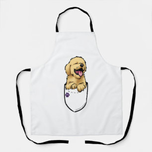 Pocket Puppiez - Golden Retriever Apron
