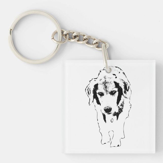 Pocket Puppy Approach Key Ring (Front)