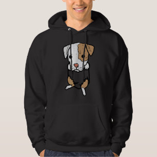 Pocket Puppy Pitbull Feet Cute Pitties Dog Lover O Hoodie