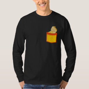 Pocket Reptile Animal Lizard Pet Owner Cute Bearde T-Shirt