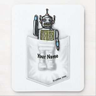 Pocket Robot mouse pad