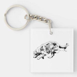 Pocket Runner, Golden Charm Key Ring