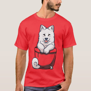 Pocket Samoyed  T-Shirt