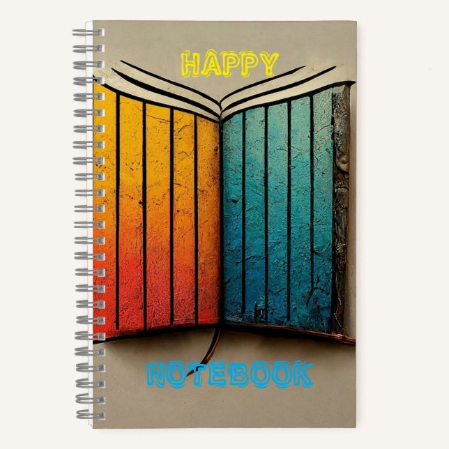 Pocket-Sized Sunshine Spiral Notebook (Front)